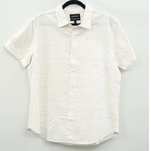 Bonobos Men's XL Stretch Riviera Short Sleeve "Ocean Side" Shirt